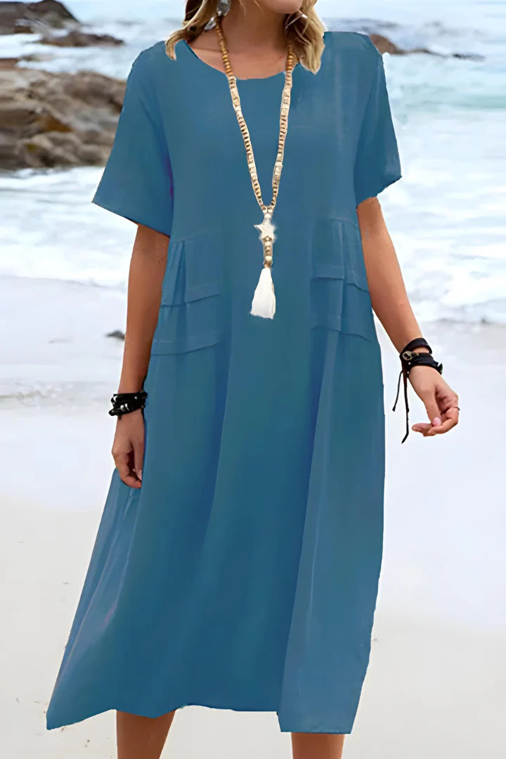 Sharon | Comfortable Tummy Covering Dress