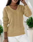 Tessa | Classic V-Neck Sweater