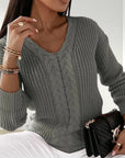 Tessa | Classic V-Neck Sweater