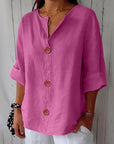 Clara | Timeless Linen Blouse