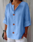 Clara | Timeless Linen Blouse