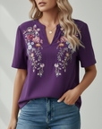 Kasia | Elegant Embroidered Top