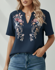 Kasia | Elegant Embroidered Top