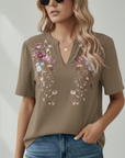 Kasia | Elegant Embroidered Top