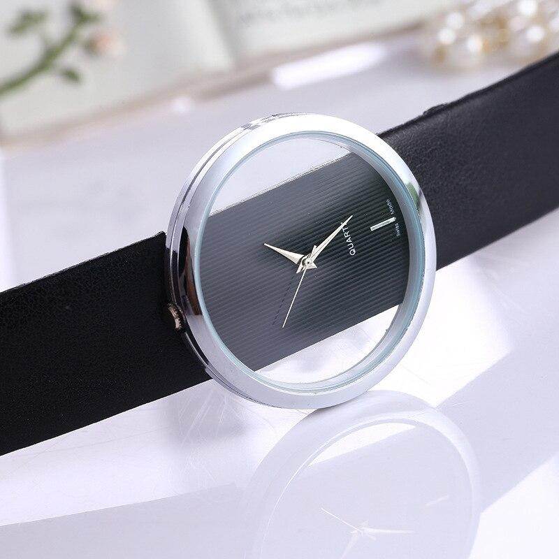 Cora | Elegant Transparent Dial Quartz Watch