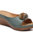 Elysia | Comfortable Leather Orthopedic Women's Sandals