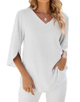 Esmira | V-neck blouse