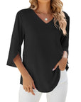 Esmira | V-neck blouse