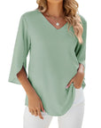 Esmira | V-neck blouse