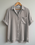 Elisabeth | Short Sleeve Blouse